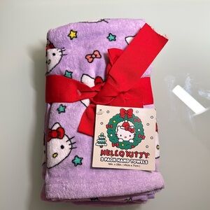 Hello Kitty | 2-Pack of Hand Towels | NWT